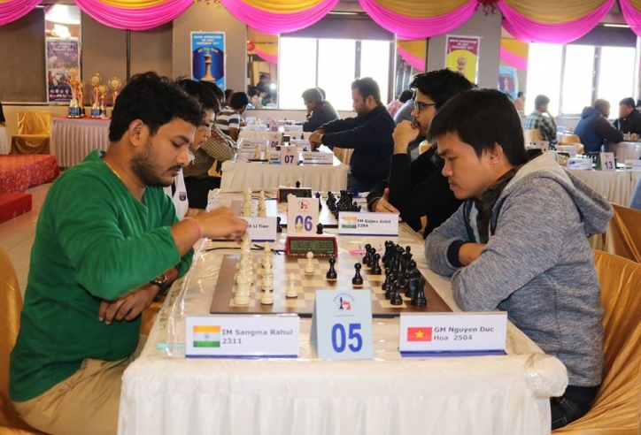 Nguyễn Đức Hòa xuất sắc vô địch giải cờ Vua tại Ấn Độ