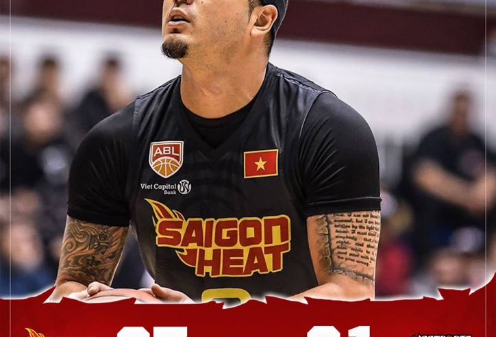 Saigon Heat thất bại đáng tiếc trước Malaysia Dragons