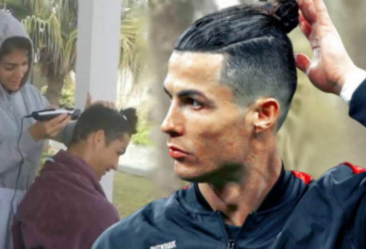 Ronaldo đi theo trào lưu mùa Covid-19 với thợ cắt tóc đặc biệt