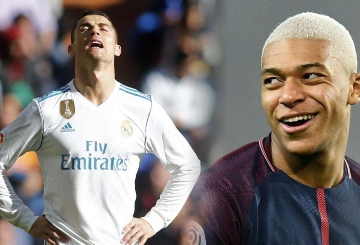 Mbappe mượn Ronaldo, 'thả thính' Real Madrid
