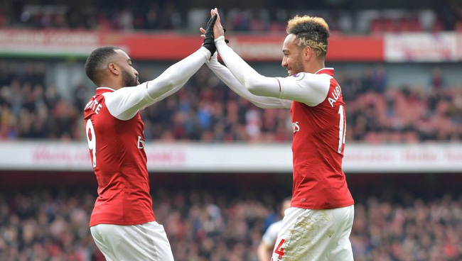 Đội hình mạnh nhất Arsenal đấu Tottenham: Lá cờ đầu Aubameyang