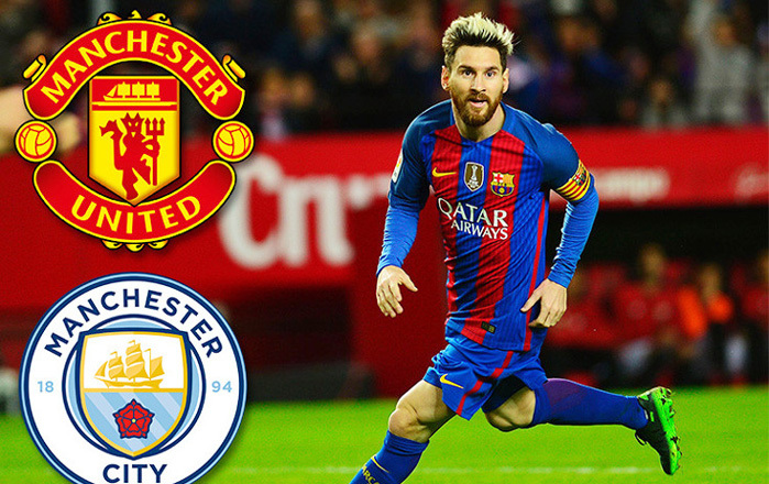 Chuyển nhượng sáng 26/8: MU - Man City đại chiến vì Messi