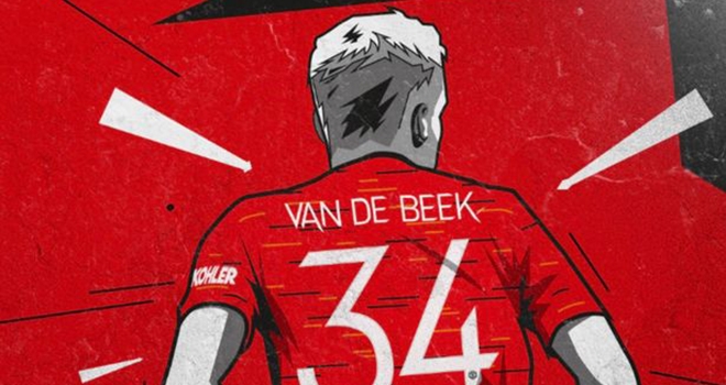 Van de Beek đứng trước dấu mốc lịch sử nếu ra sân cho MU