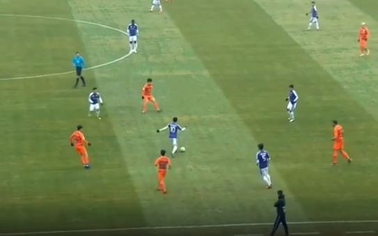 VIDEO: Màn đá tiki taka 22 chạm của Hà Nội trước đội bóng Trung Quốc