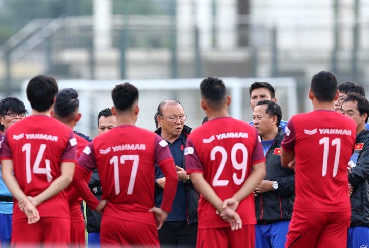 ĐT Việt Nam có 1 tuần tập luyện trước khi lên đường dự VL World Cup