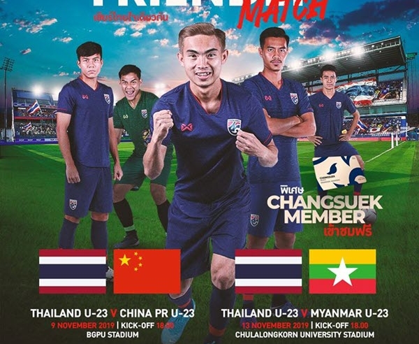 U23 Thái Lan chọn bại tướng của U23 Việt Nam để chuẩn bị cho SEA Games 30