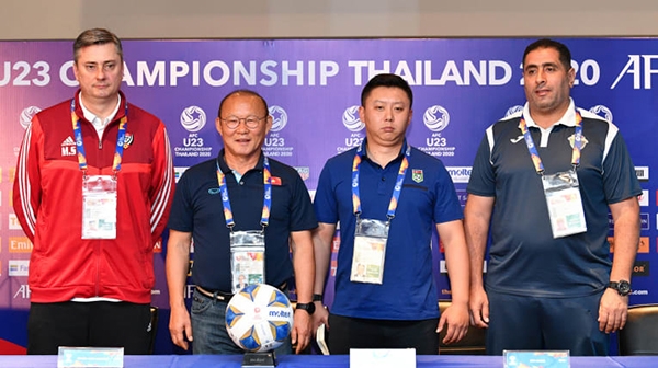 VIDEO: Các HLV nói gì trước ngày mở màn bảng D VCK U23 châu Á?