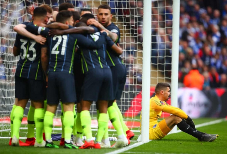 Thắng nhẹ Brighton, Man City giành vé vào chung kết FA Cup