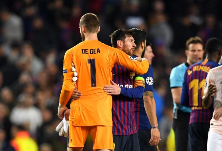 Chấm điểm Barca 3-0 MU: Thiên tài Messi, tội đồ De Gea
