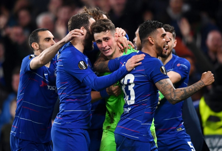 VIDEO: Dàn sao Chelsea ăn mừng sau thắng lợi ở Europa League