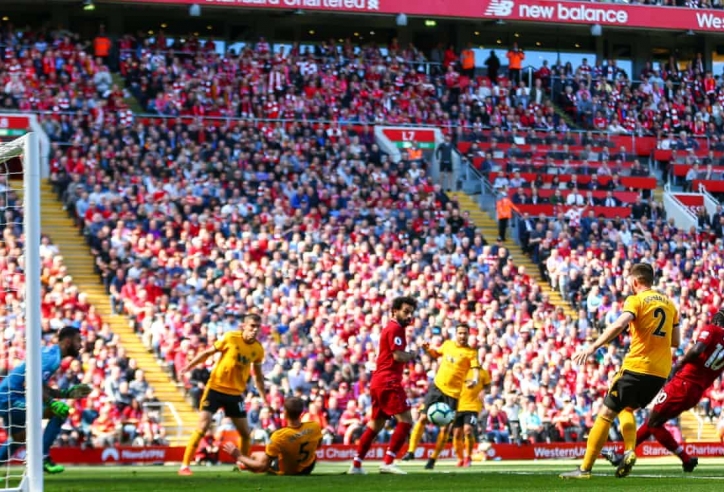 VIDEO: Mane lập công giúp Liverpool vươn lên đầu bảng