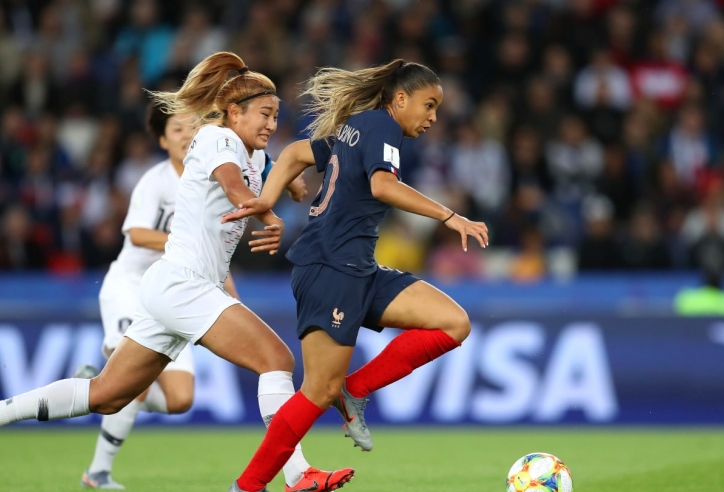 Chủ nhà Pháp hủy diệt Hàn Quốc trong ngày khai mạc World Cup nữ