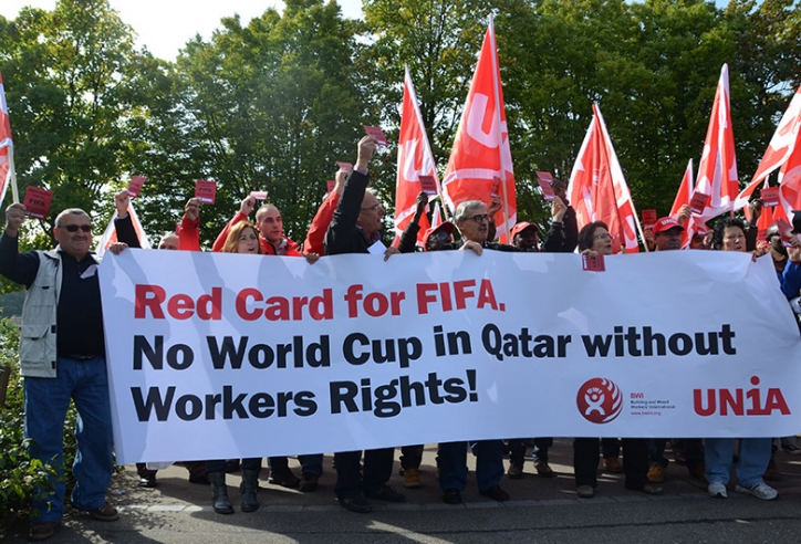 Hàng nghìn công nhân biểu tình, World Cup 2022 bị tẩy chay dữ dội