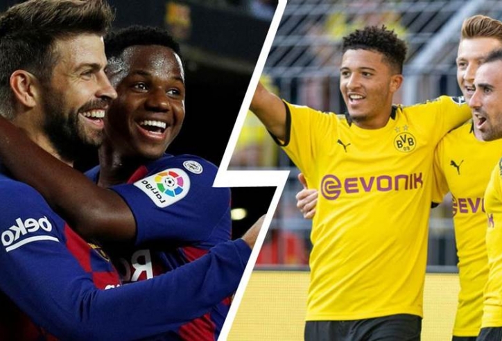 Xem trực tiếp Dortmund vs Barca - Cúp C1 ở đâu, kênh nào?