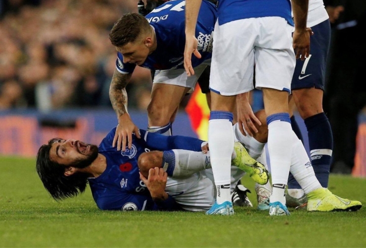 Everton thông báo chính thức về chấn thương của Andre Gomes