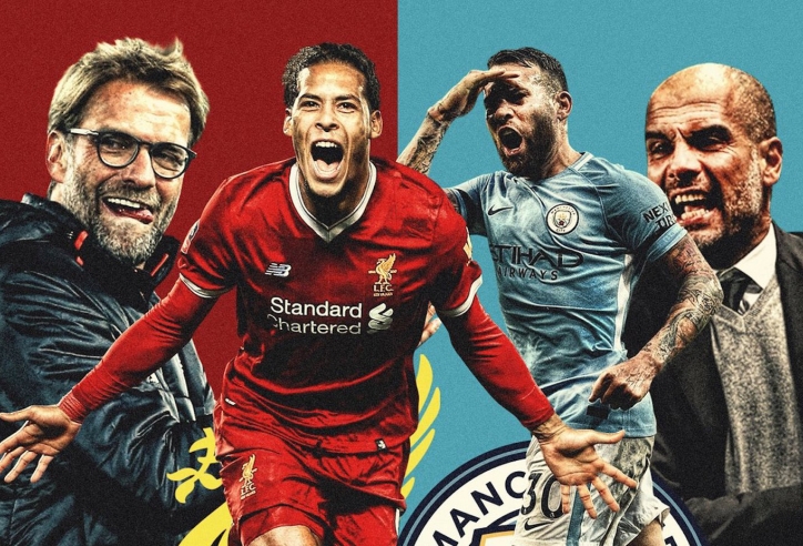 Liverpool vs Man City: Cuộc chiến vương quyền