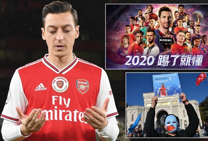 Trung Quốc 'xóa sổ' Mesut Ozil khỏi PES 2020 