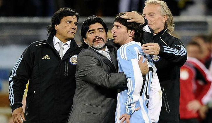 Maradona không chọn Messi là cầu thủ vĩ đại nhất thế giới