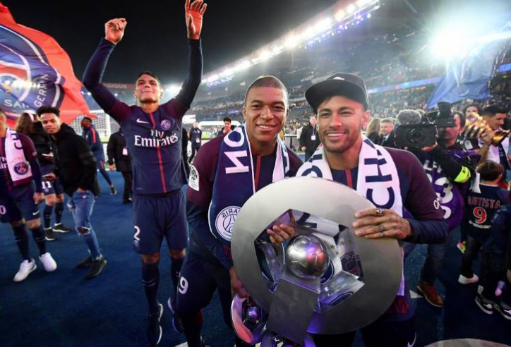 PSG chính thức lên ngôi vô địch Ligue 1