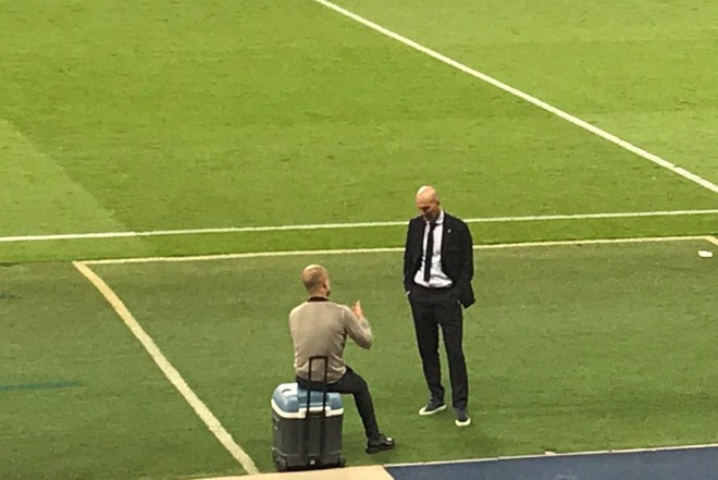 Tiết lộ nội dung cuộc trò chuyện giữa Pep và Zidane