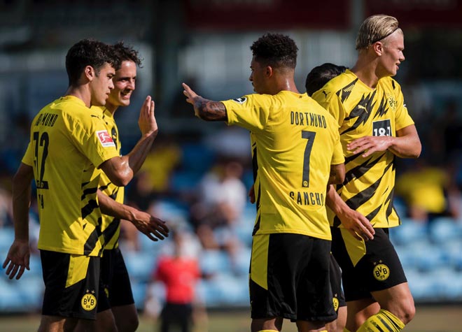 VIDEO: Sancho cùng 'tân binh hờ' của MU tỏa sáng trong màu áo Dortmund