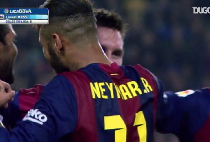 VIDEO: Cú hat-trick giúp Messi trở thành chân sút vĩ đại nhất La Liga