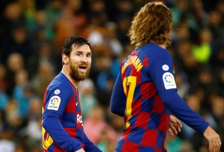 Griezmann: 'Có lúc tôi và Messi không chuyền cho nhau'