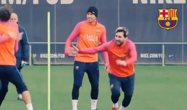 VIDEO: Messi, Neymar vui đùa thời còn hạnh phúc ở Barca