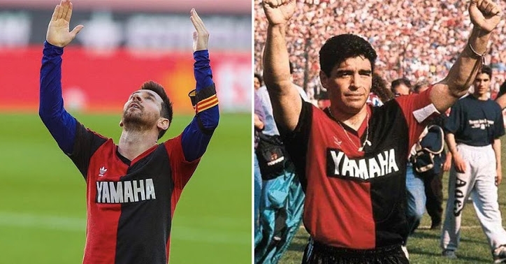 Messi làm điều tuyệt vời để tưởng nhớ Diego Maradona