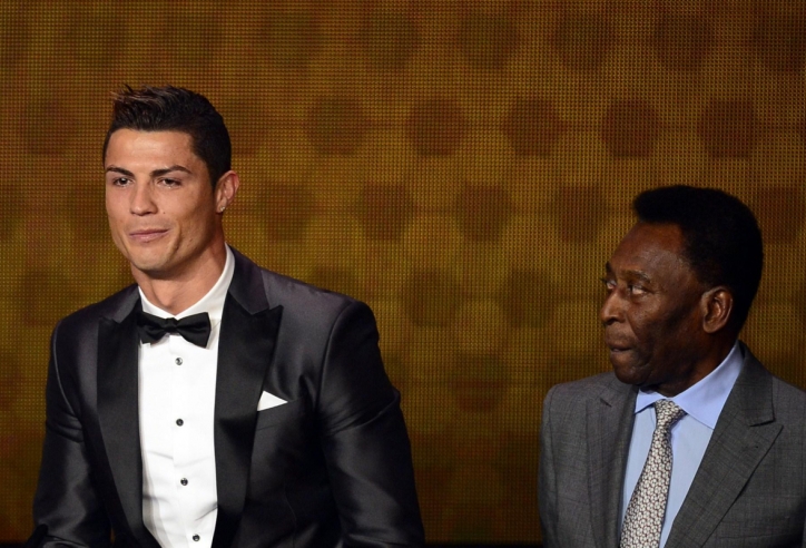 Pele không thừa nhận bị Ronaldo phá kỷ lục