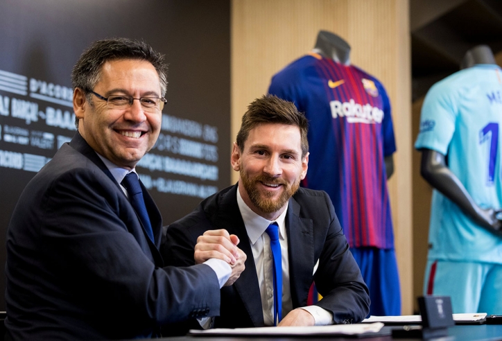 Messi sẽ nhận thưởng 39 triệu euro trước khi rời Barca