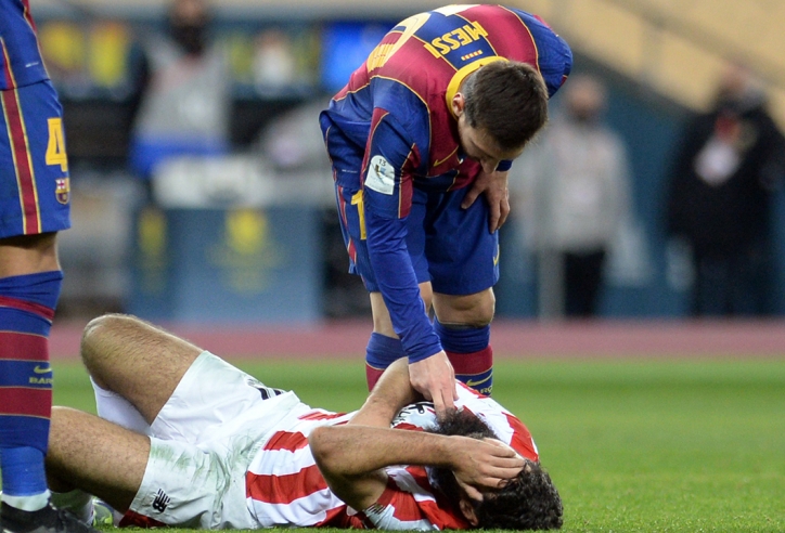 Cầu thủ bị đánh nguội tố Messi là kẻ hung hăng