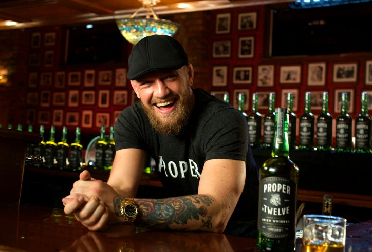 McGregor kiếm bộn tiền nhờ bán thương hiệu Whiskey Proper 12