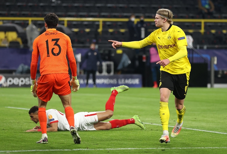 Haaland lập siêu kỷ lục, Dortmund loại Sevilla khỏi Champions League