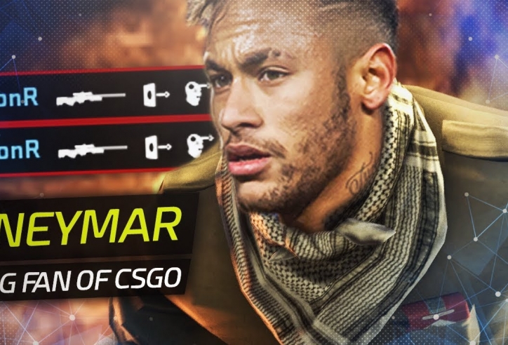 Không chỉ là ngôi sao bóng đá, Neymar còn bắn CS:GO cực đỉnh