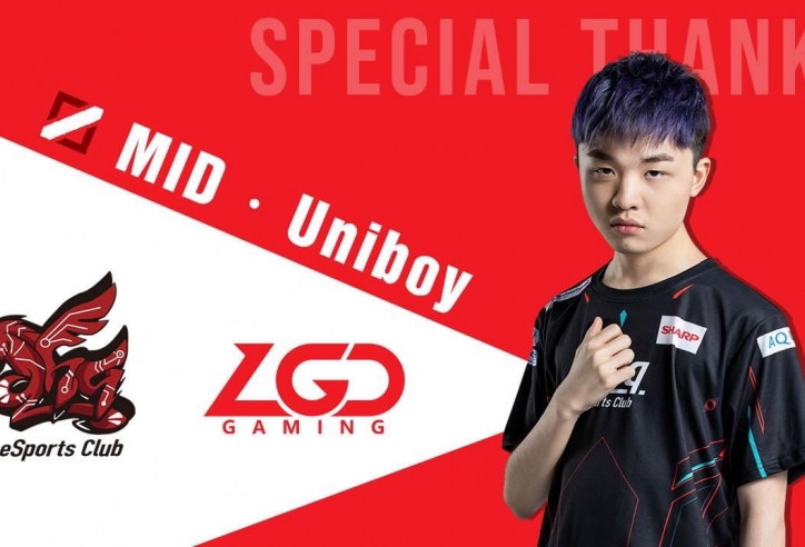 LGD kí hợp đồng với tuyển thủ đường giữa Uniboy