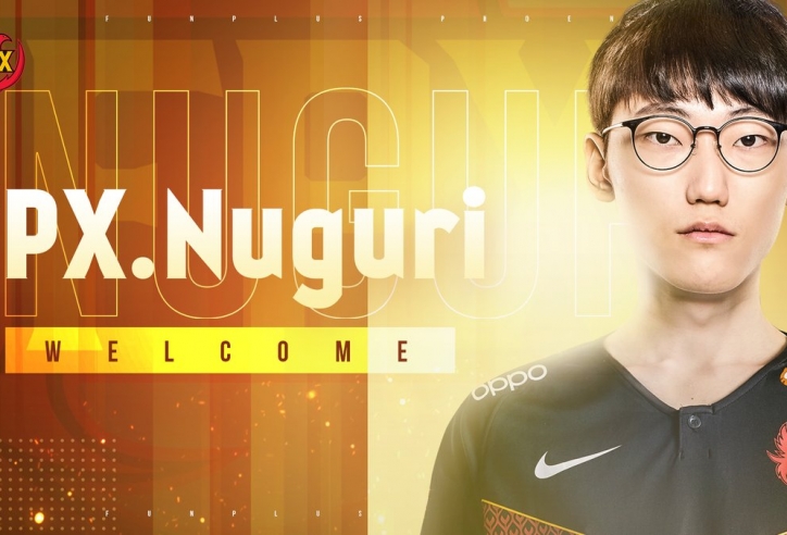 Nhà vô địch thế giới Nuguri kí hợp đồng với FunPlus Phoenix