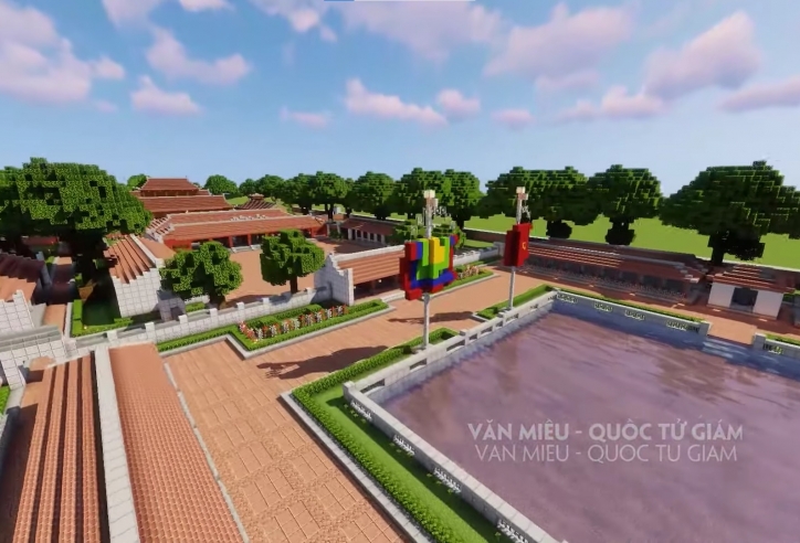 Việt Nam được tái hiện trọng tựa game nổi tiếng Minecraft