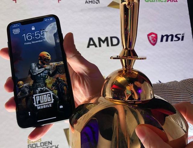 PUBG Mobile giành giải 'Game mobile của năm' ở lễ trao giải Golden Joystick Awards 2018