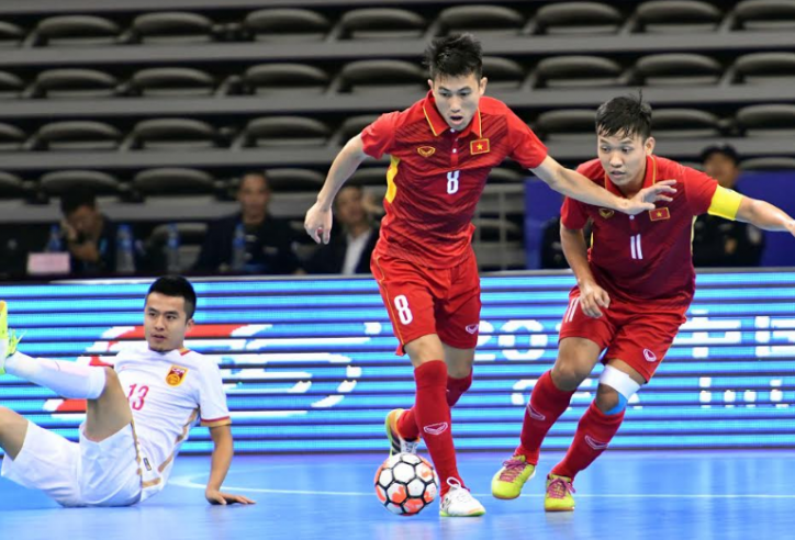 Futsal Uzbekistan hơn Việt Nam bao nhiêu bậc trên BXH 