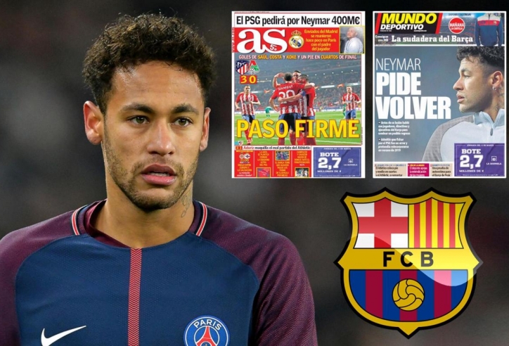Barcelona tái khởi động thương vụ Neymar