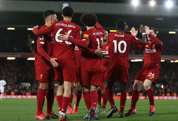 Liverpool thiết lập chuỗi thắng lịch sử tại Anh