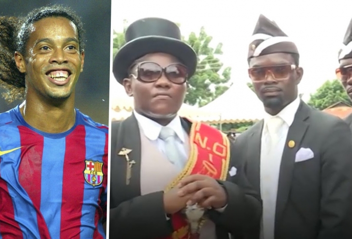 Vũ công tang lễ châu Phi mơ được lo hậu sự cho Ronaldinho