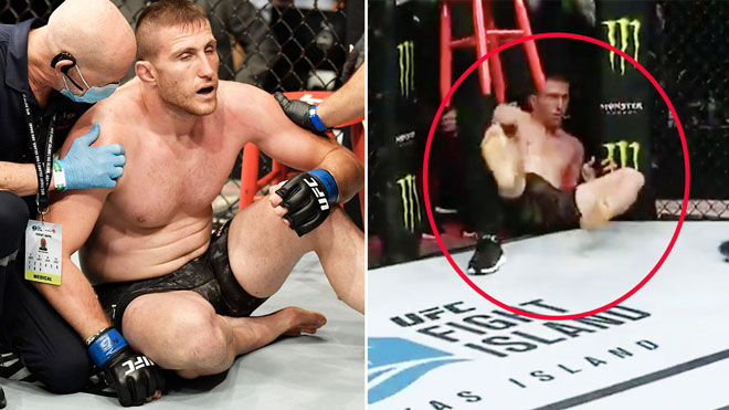 VIDEO: Lần đầu tiên một võ sĩ MMA bị knock-out khỏi lồng bát giác