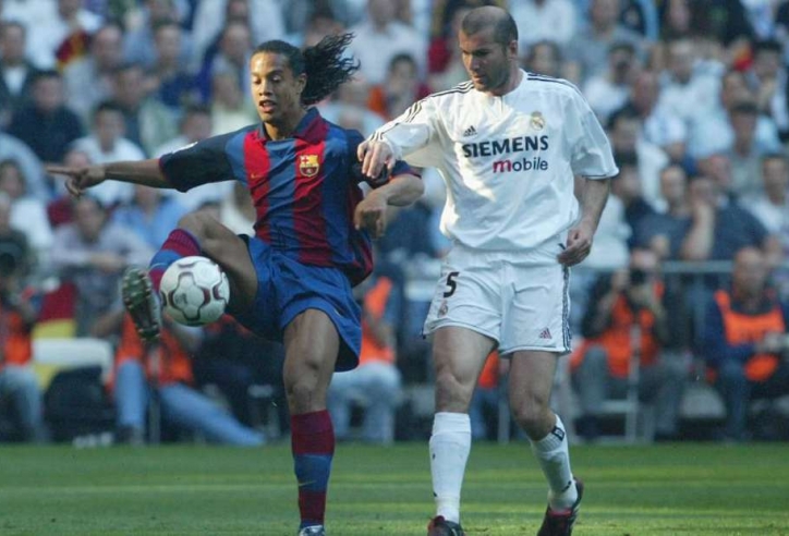 VIDEO: Ronaldinho và Zidane đọ tài đỡ bước một