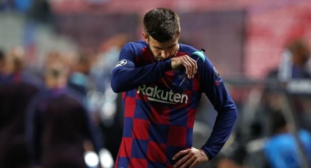 Pique xin rời Barca sau thất bại trước Bayern Munich