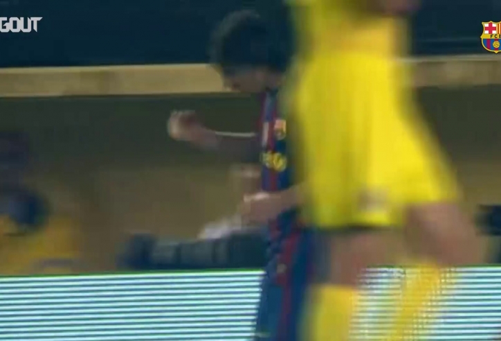 VIDEO: Messi ghi cú đúp vào lưới Villarreal