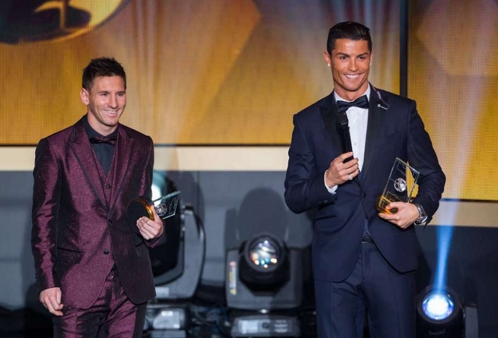 Ronaldo và Messi không bầu cho nhau tại Gala của FIFA