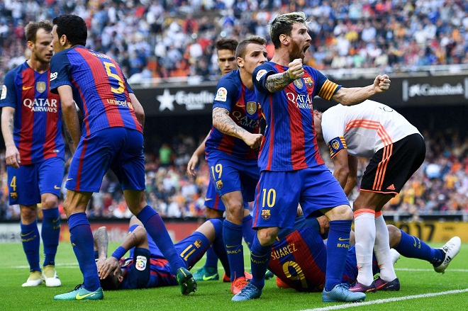 Hạ gục Valencia, Barca tiếp tục nuôi hy vọng bám đuổi Real 