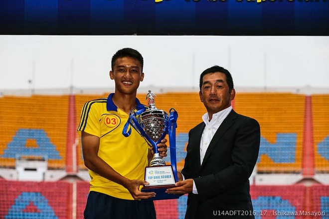 Sao PVF giành danh hiệu Vua phá lưới tại Thái Lan